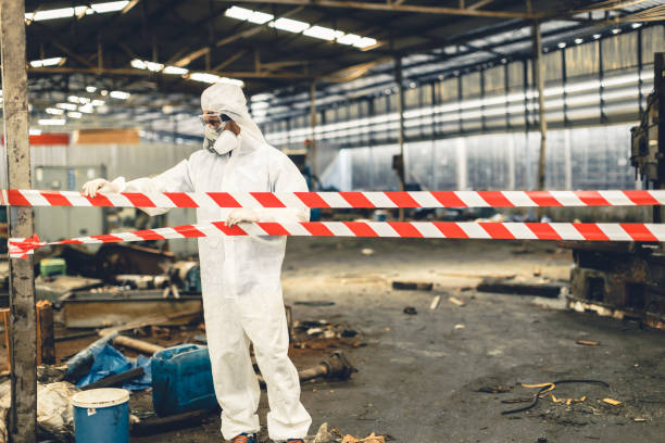Professional Crime Scene Cleanup technician working in Epsom, NH